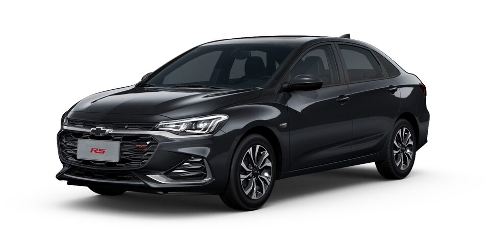 Sedán Chevrolet Cavalier 2024 en color negro onix