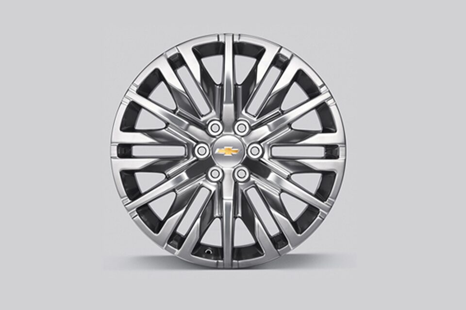 Rin de aluminio de 22 pulgadas pulido de 6 brazos para Chevrolet Cheyenne ZR2 BISON 2025, camioneta pickup
