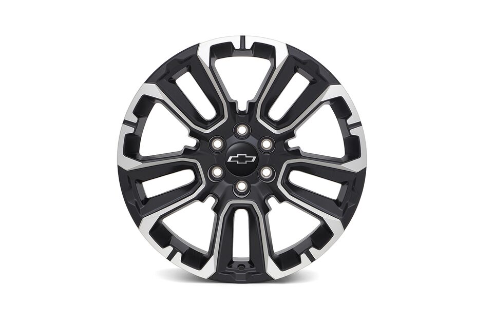 Rin de aluminio de 22 pulgadas con insertos en aluminio de 5 brazos para Chevrolet Cheyenne ZR2 BISON 2025, camioneta pickup
